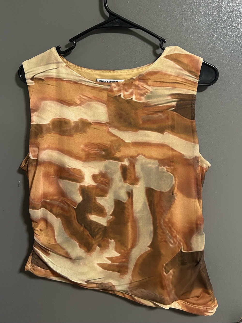 Princess Polly Whity Top Multi (Size 12)